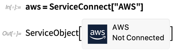 aws = ServiceConnect
